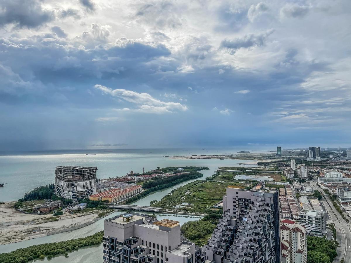 Cozy Malacca Strait Studio@Highest View 180°马六甲景色 Apartman Kültér fotó